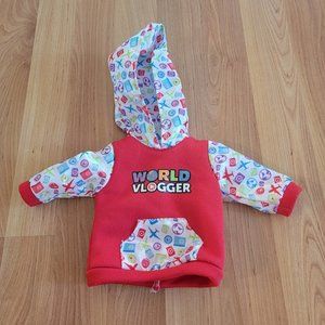 18" Doll Sweater World Vlogger